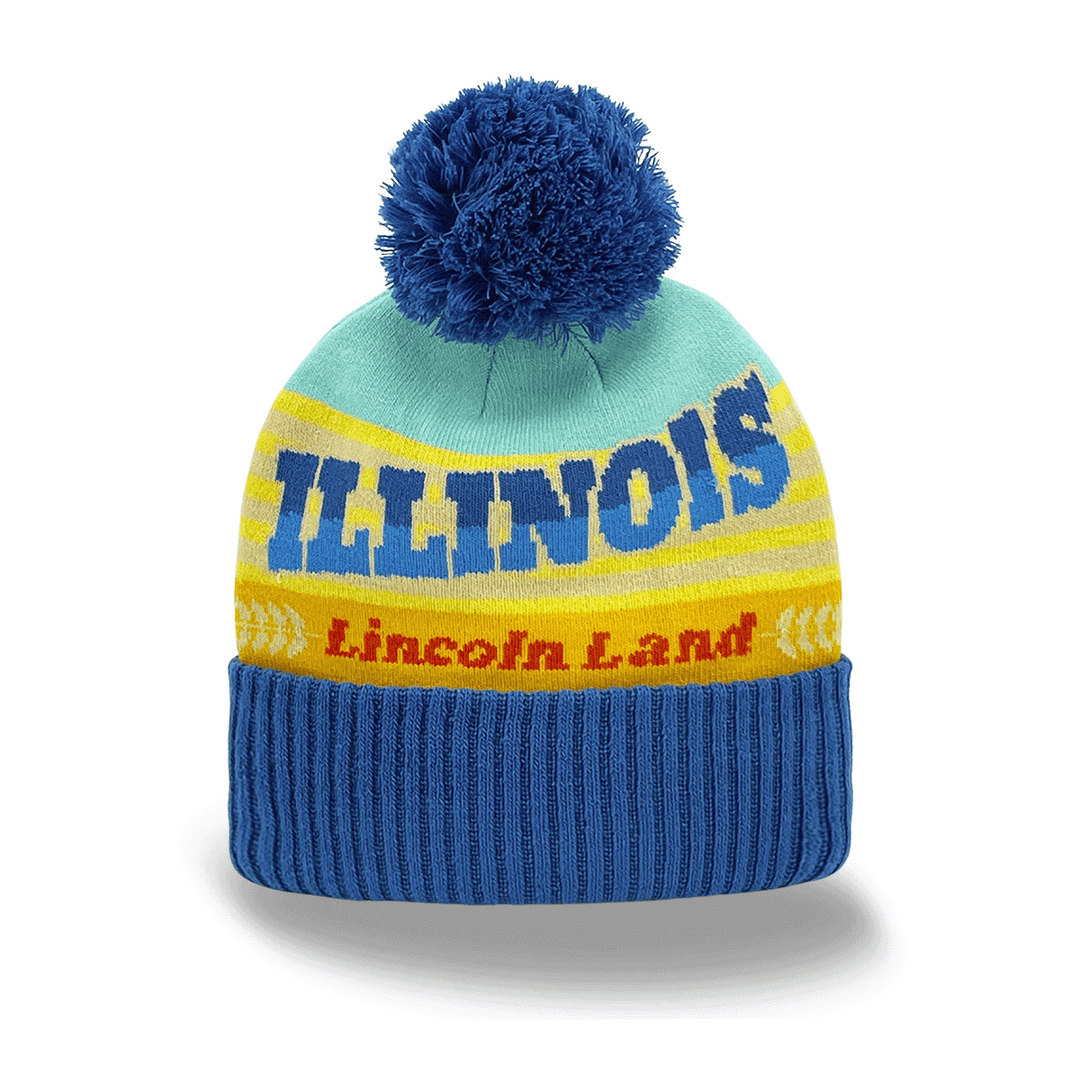 Illinois Lincoln Land Beanie