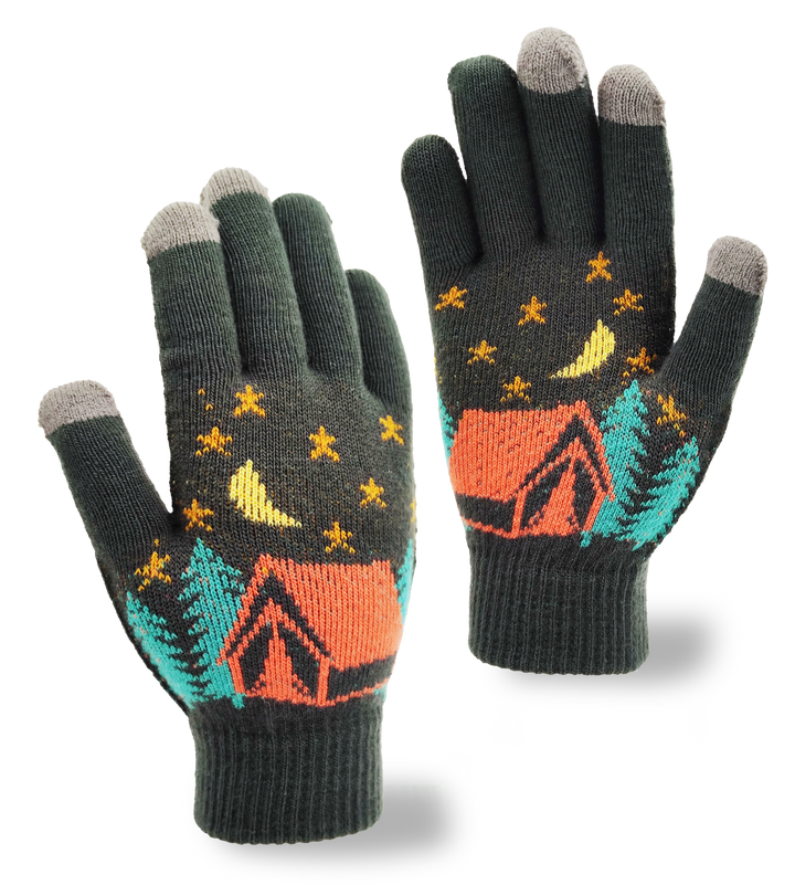 Campfire Echo Knit Gloves