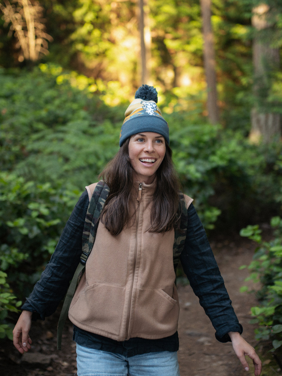 Yellowstone National Park PomPom Beanie