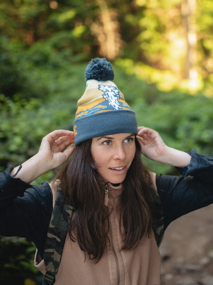 Yellowstone National Park PomPom Beanie