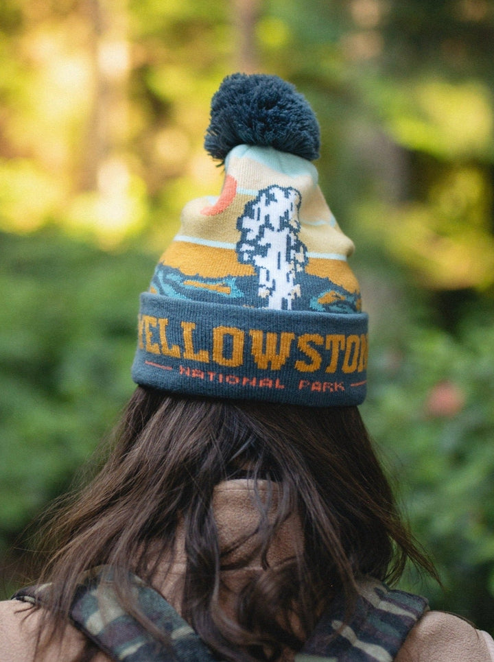 Yellowstone National Park PomPom Beanie