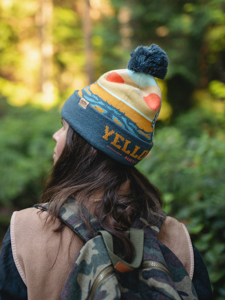 Yellowstone National Park PomPom Beanie